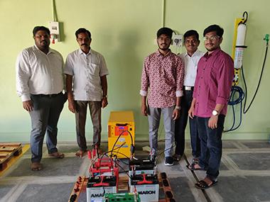Another full equipped battery workshop in India thanks to Energic Plus