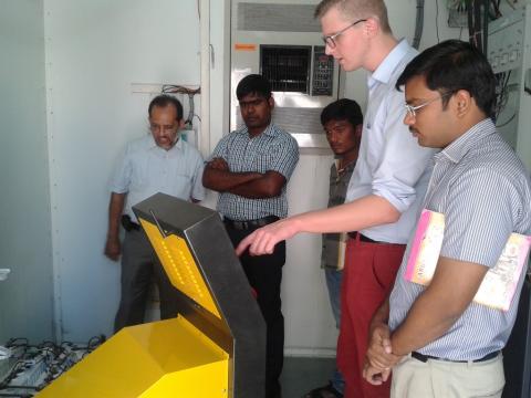 Battery regenerator demonstration