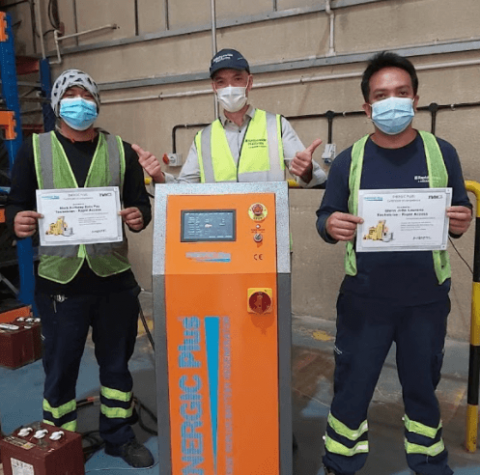 Loxam Glasgow improves its battery management strategy