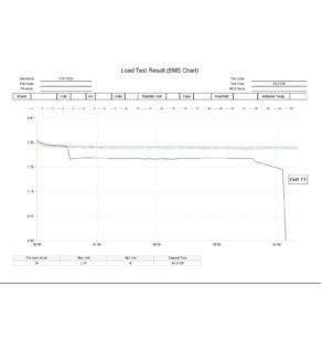 Battery monitoring system report